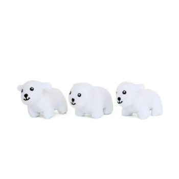 ZippyPaws - Miniz Polar Bears (3db)