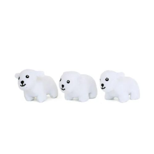 ZippyPaws - Miniz Polar Bears (3db)