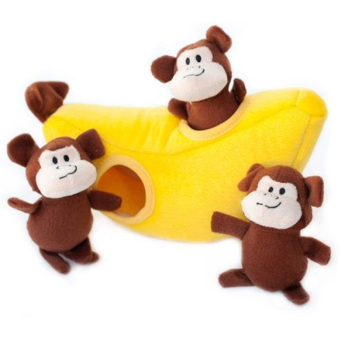 ZippyPaws - Zippy Burrow Monkey 'n Banana