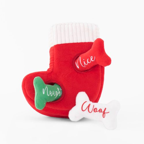 ZippyPaws - Zippy Burrow Naughty or Nice Stocking